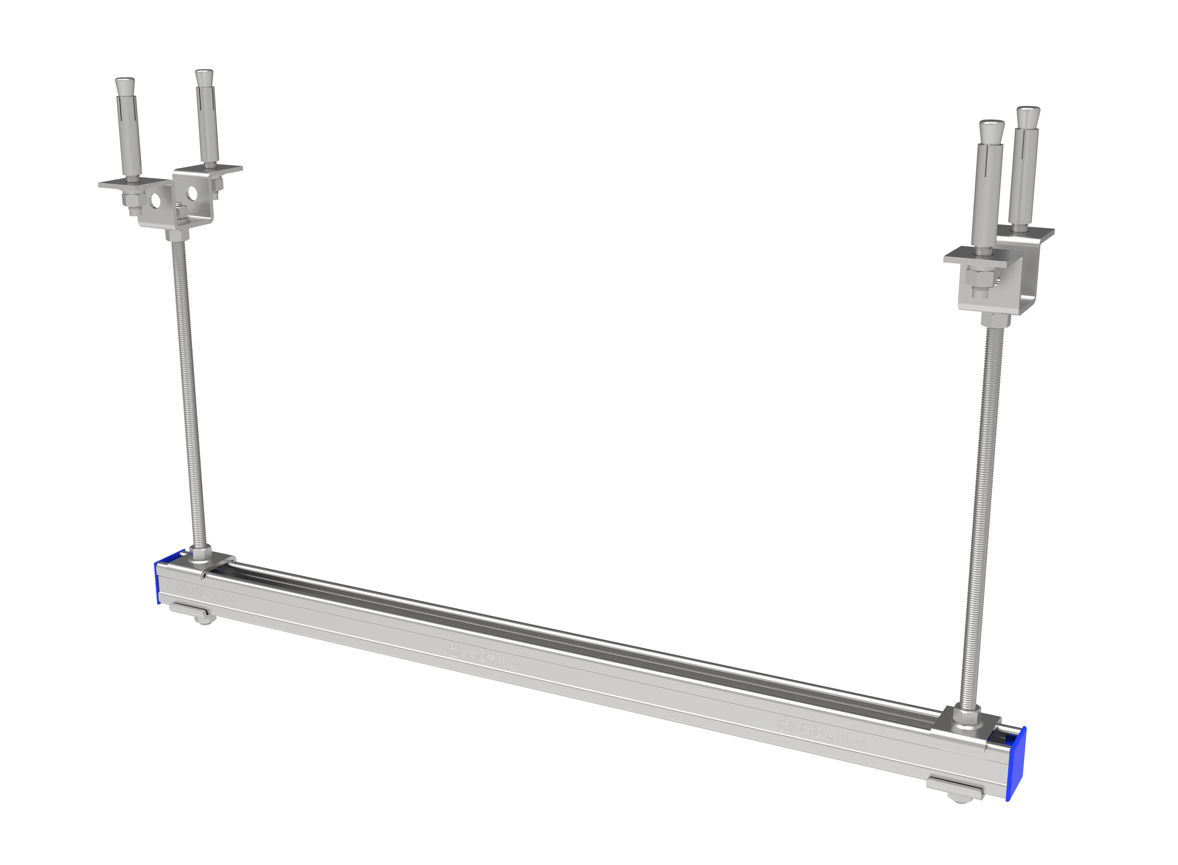 单风管单桥架柔性承重支架（大）